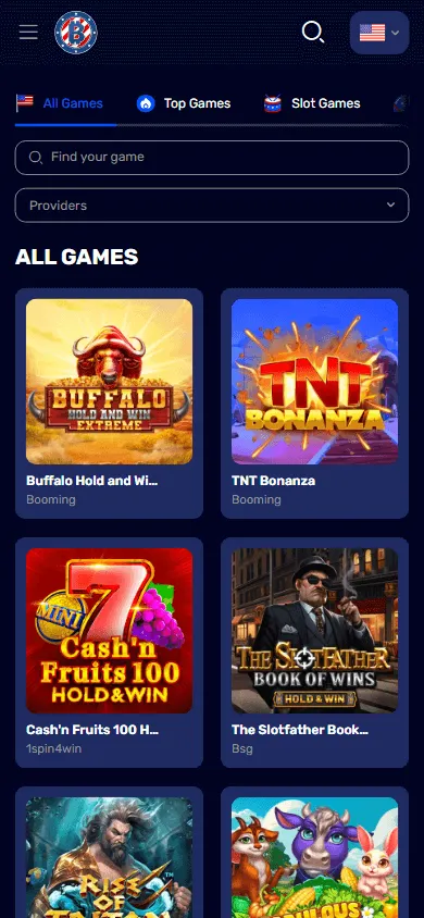 7 Bit Casino games experience on a mobile browser